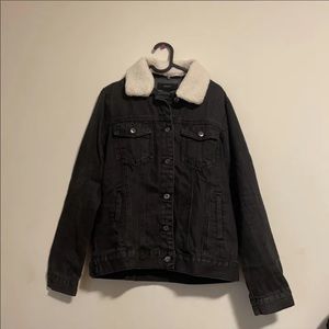 Forever 21 Black Denim Jacket